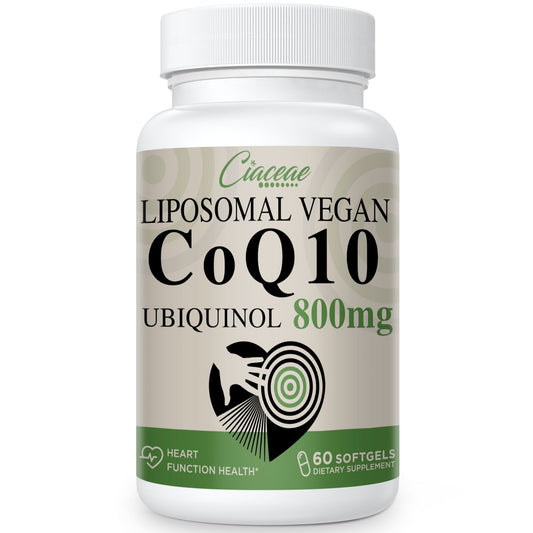 Ciacea Liposomal CoQ10 (Ubiquinol) - 60 Softgels