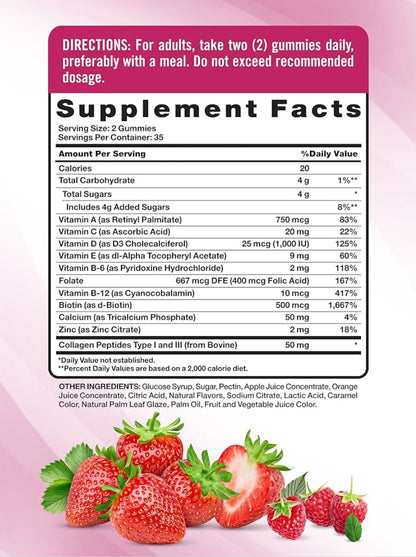 Women's Multivitamin (Fruit Flavor), 70 Gummies