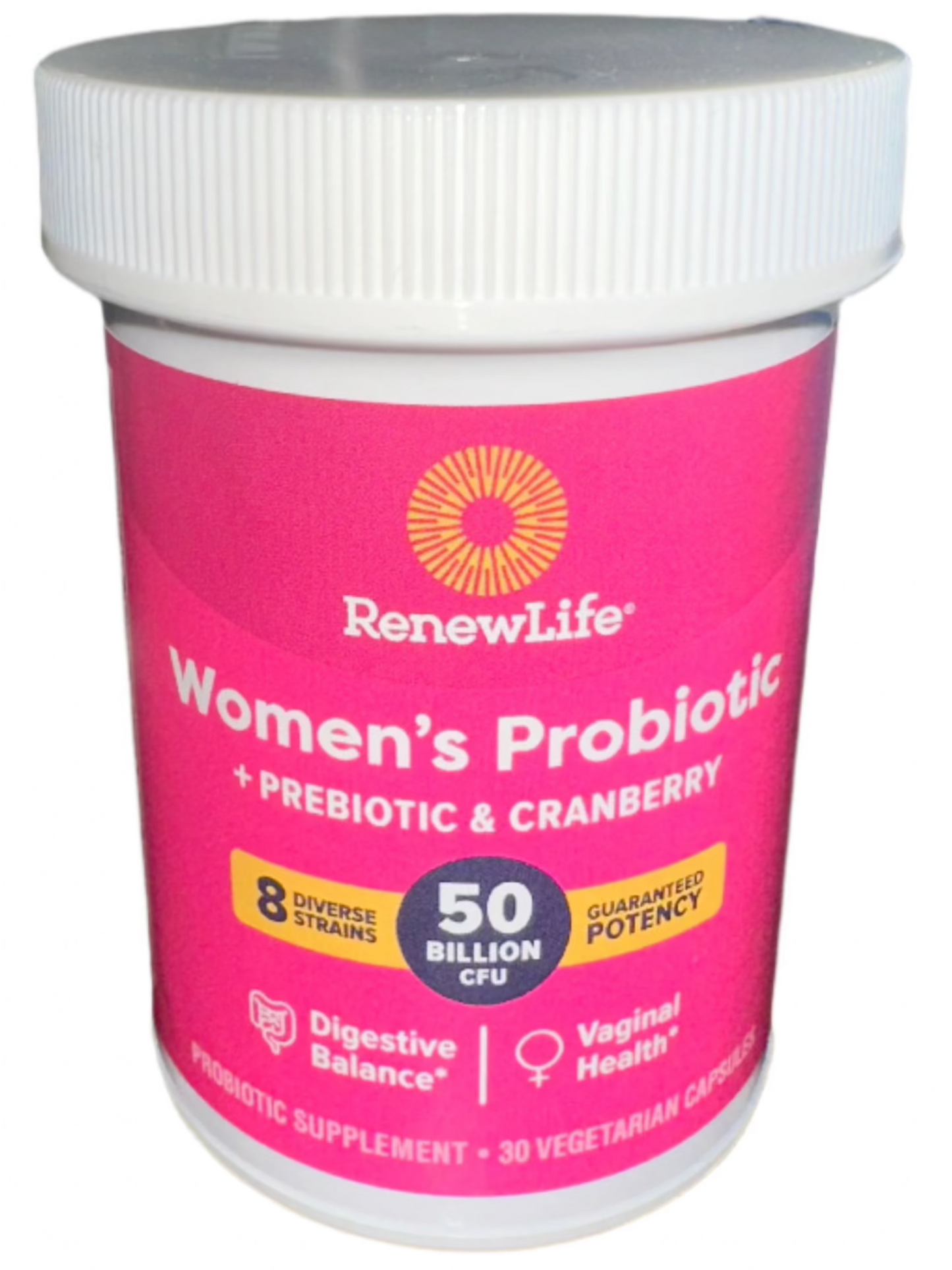 Women’s Probiotic 50 Billion, 30 Vegetarian Capsules