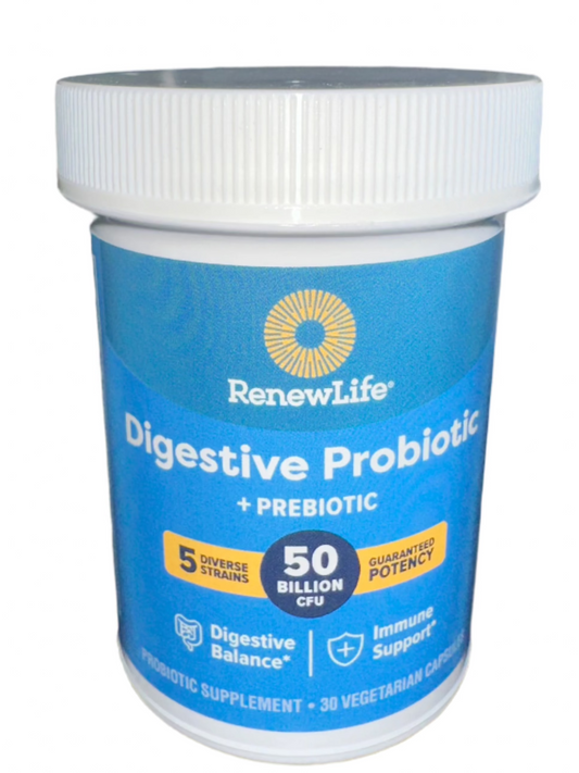 Digestive Probiotic 50 Billion, 30 Vegetarian Capsules