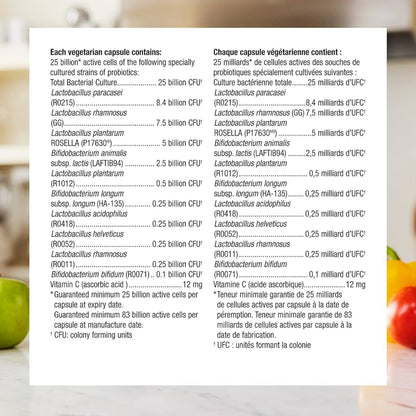 Webber Naturals Probiotic Women’s Daily, 25 Billion Active Cells, 10 Probiotic Strains, 30 Capsules