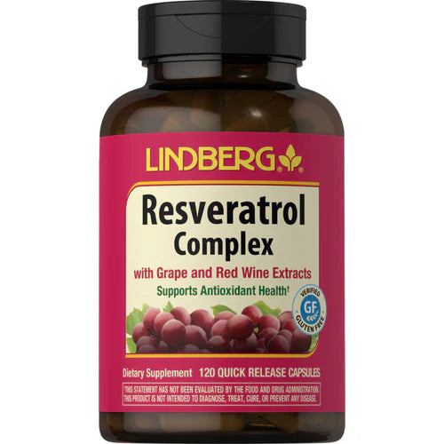 Resveratrol Complex, 600 mg, 120 Quick Release Capsules