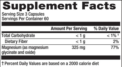 Calm Magnesium Glycinate, 120 Capsules