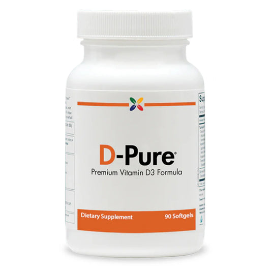 D-Pure® Formula 125 MCG,Vitamin D3 5000IU 90 Softgels
